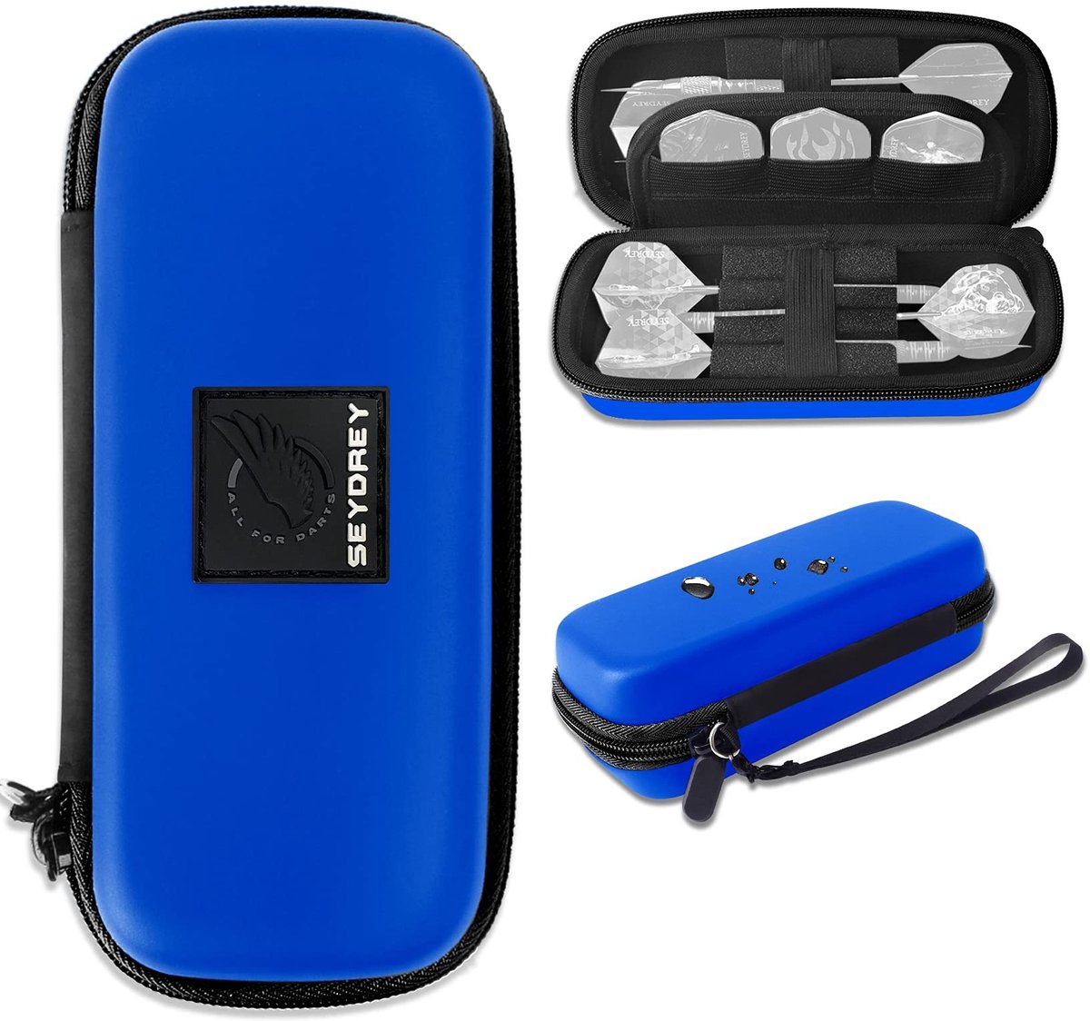 SolidKeus - Dart Bag voor 6 Darts met Afneembare Polsband
