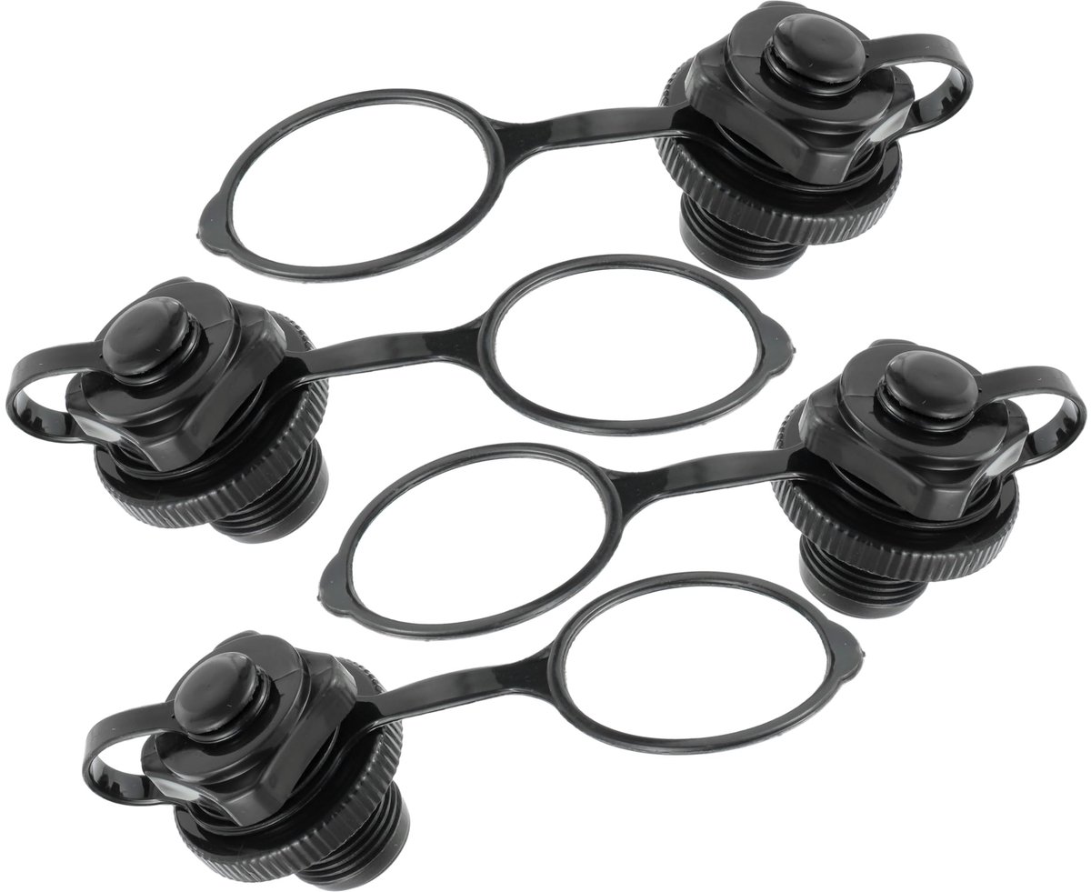 SolidKeus - Set van 4 Rubber Boot- en SUP Ventielen