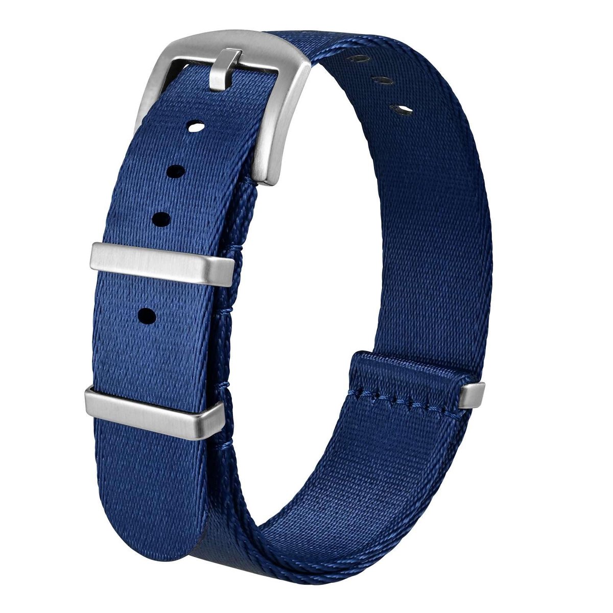 SolidKeus - Nylon Horlogeband met Militaire Ballistische Weave en RVS Gesp