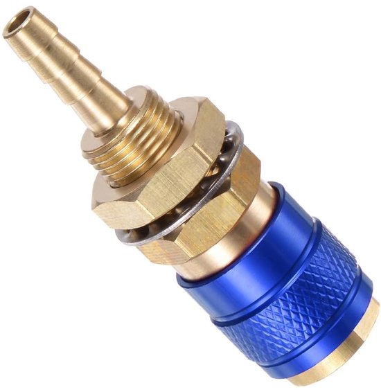 SolidKeus - 6mm Snelle Gas- en Waterkoppeling voor Lasapparatuur — afbeelding 3