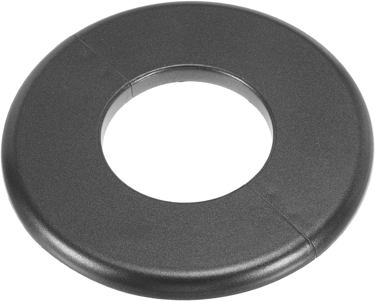 Muur Split Flens 51 mm, ABS Ronde Zelfklevende Rozet Plaat Gespen Waterpijp Cover voor Keuken Badkamer Arm Pijp Kraan Decoratie, Grijs