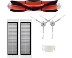 Filter en borstelset voor Roborock robotstofzuiger (Mijia Mi 1/1S/Q5/S4/MAXV Pure S4/S5/S5 MAX/S6/S6 Pure /S6 MaxV/E2/E3/E4/E5/E20/E35/S50/S55/S66 5)