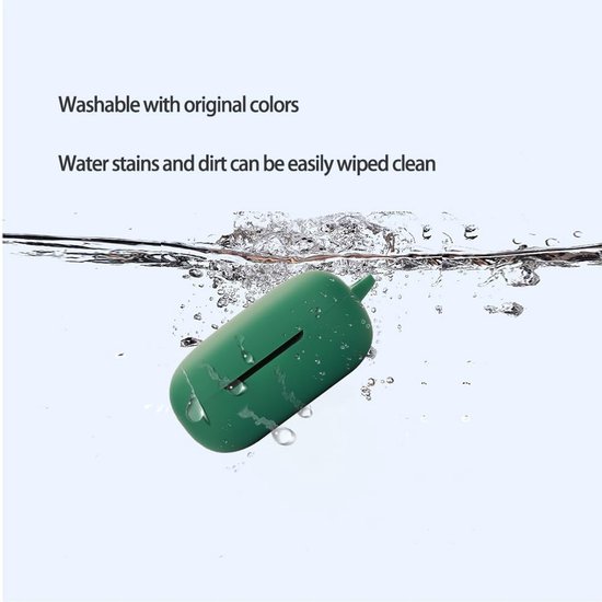 Hoes compatibel met EarFun Air Pro 4, zachte TPU, krasbestendige beschermhoes voor bluetooth-hoofdtelefoon, compatibel met EarFun Air Pro 4, zwart — afbeelding 2