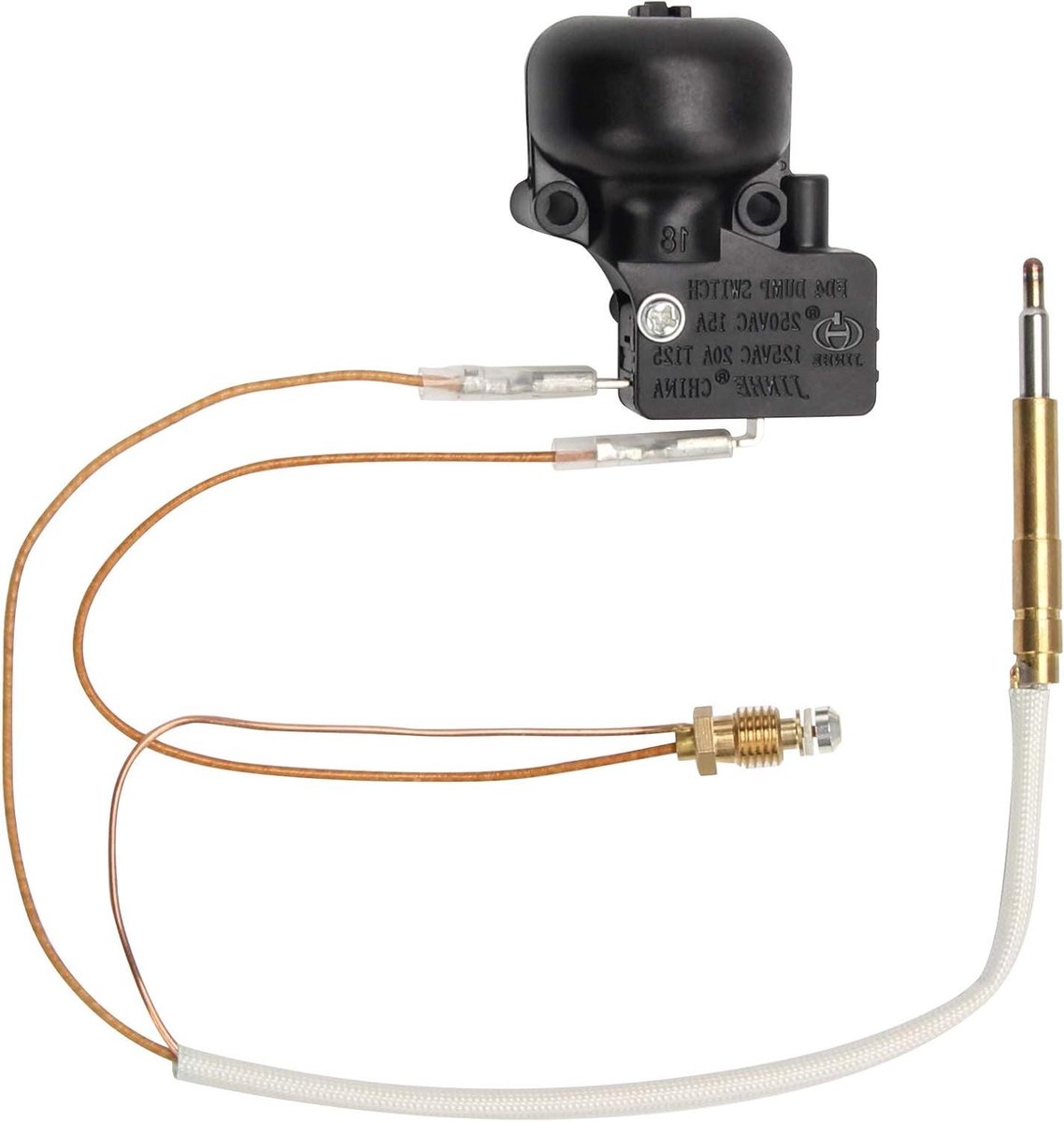 Thermokoppel - Veiligheidskit - Terrasverwarming Reparatie - M8 Schroefdraad - 8.3 x 7.9 cm - Zilverkleurig