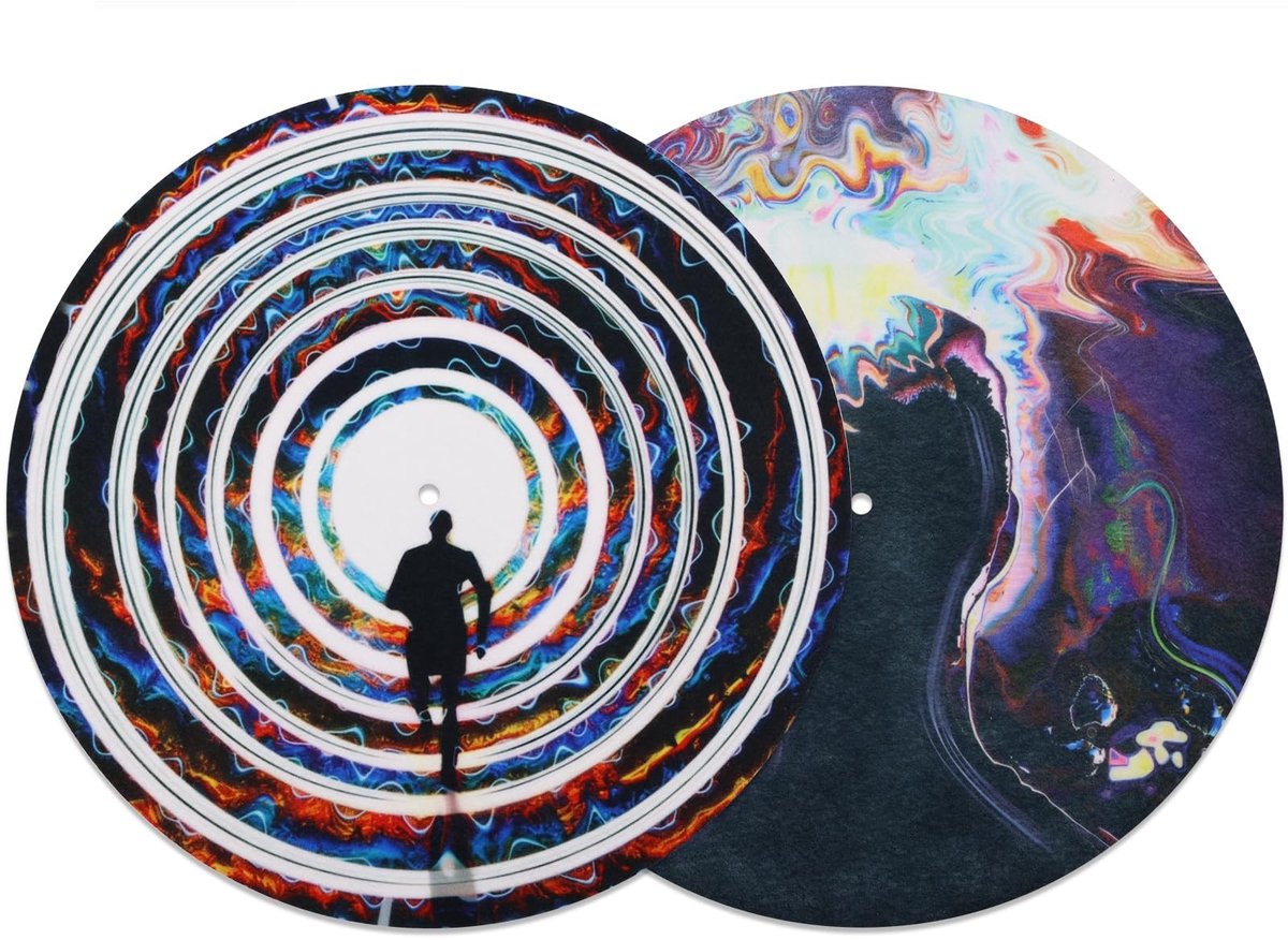 Omgoods - Dubbelzijdige Vilt Slipmat voor Platenspeler 30 cm