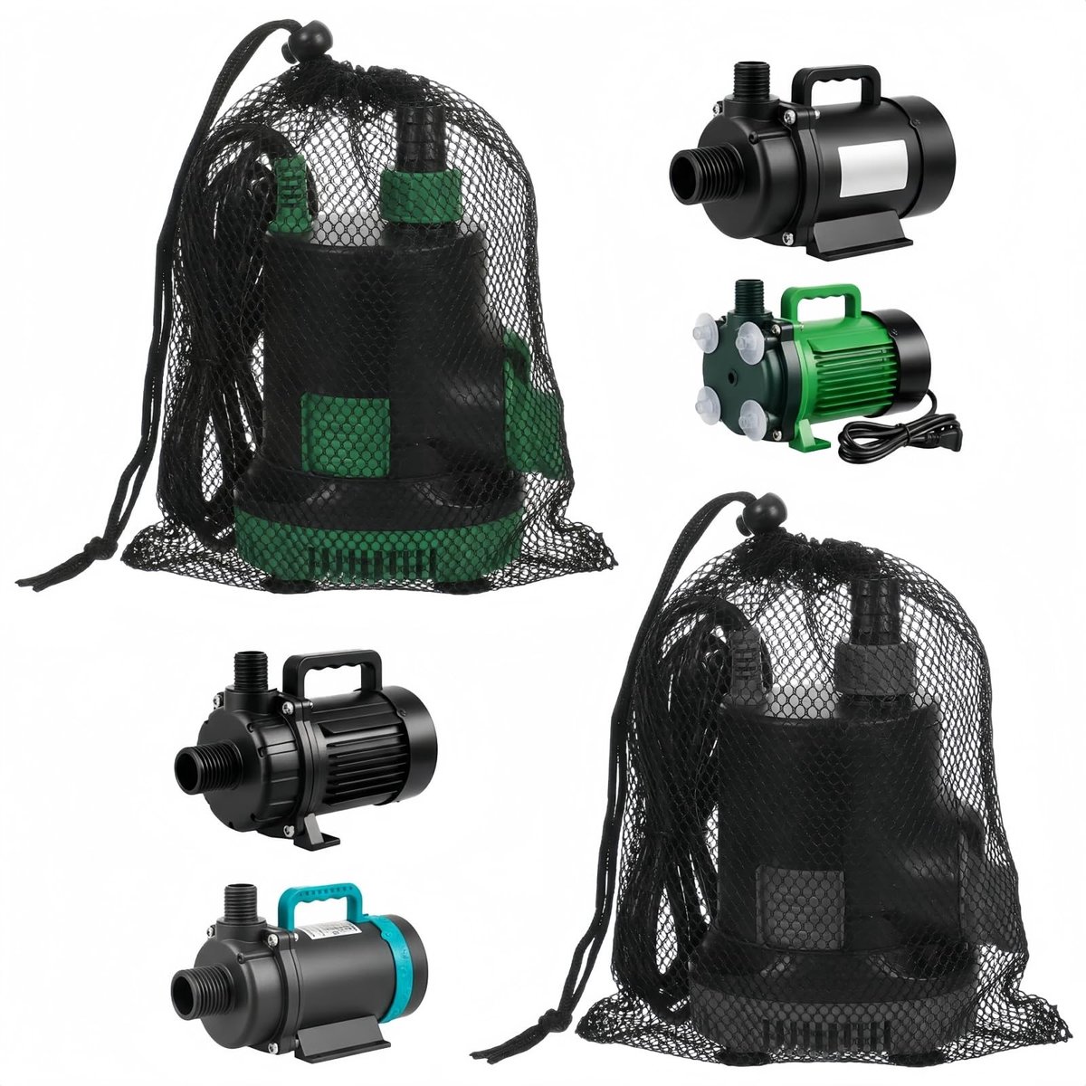 Omgoods - Mesh Filterzakken voor Pompen (2 Stuks)