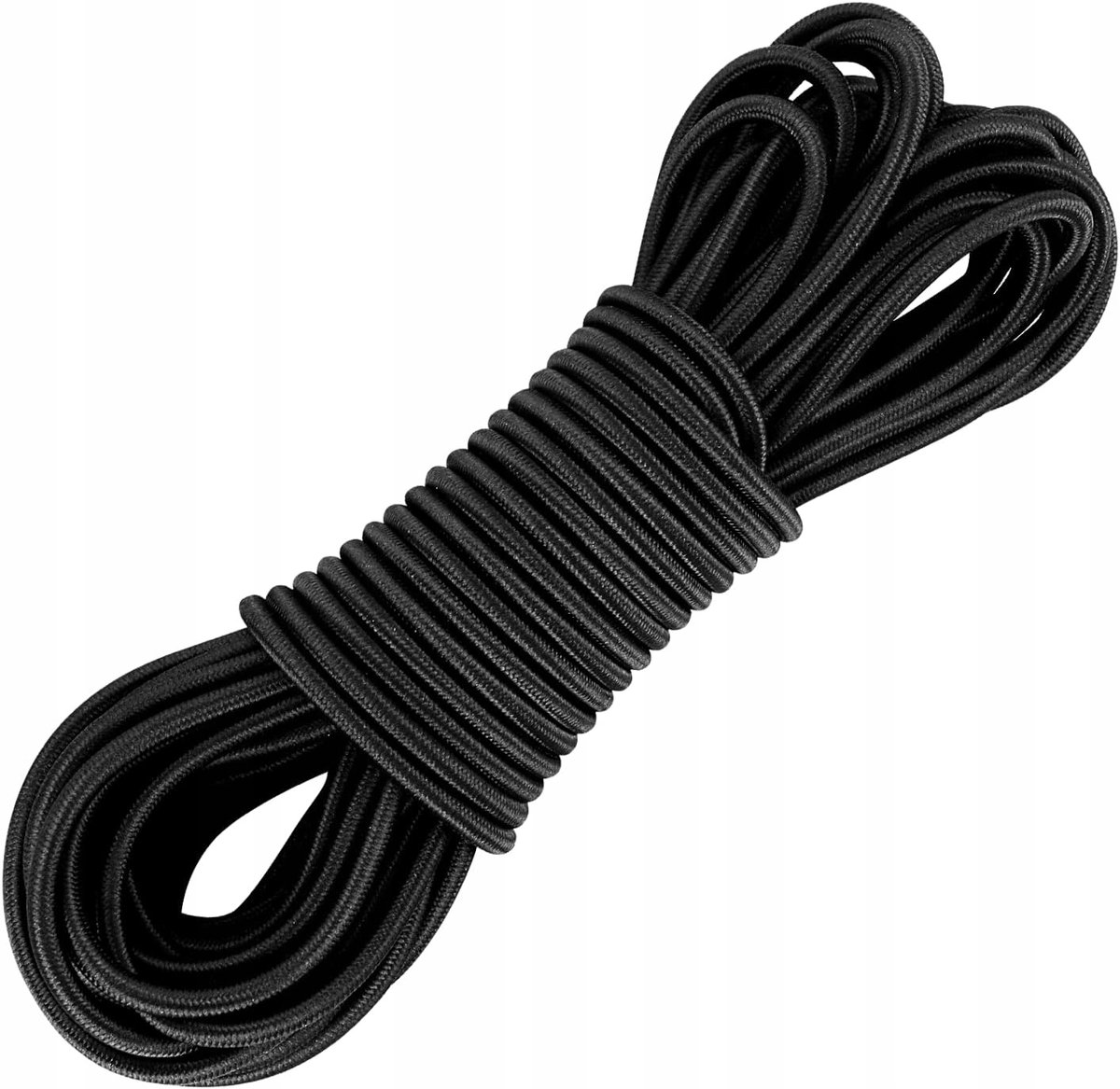Merkloze Elastische Rubberen Touw 5mm - 200m voor Spandoeken & Transport