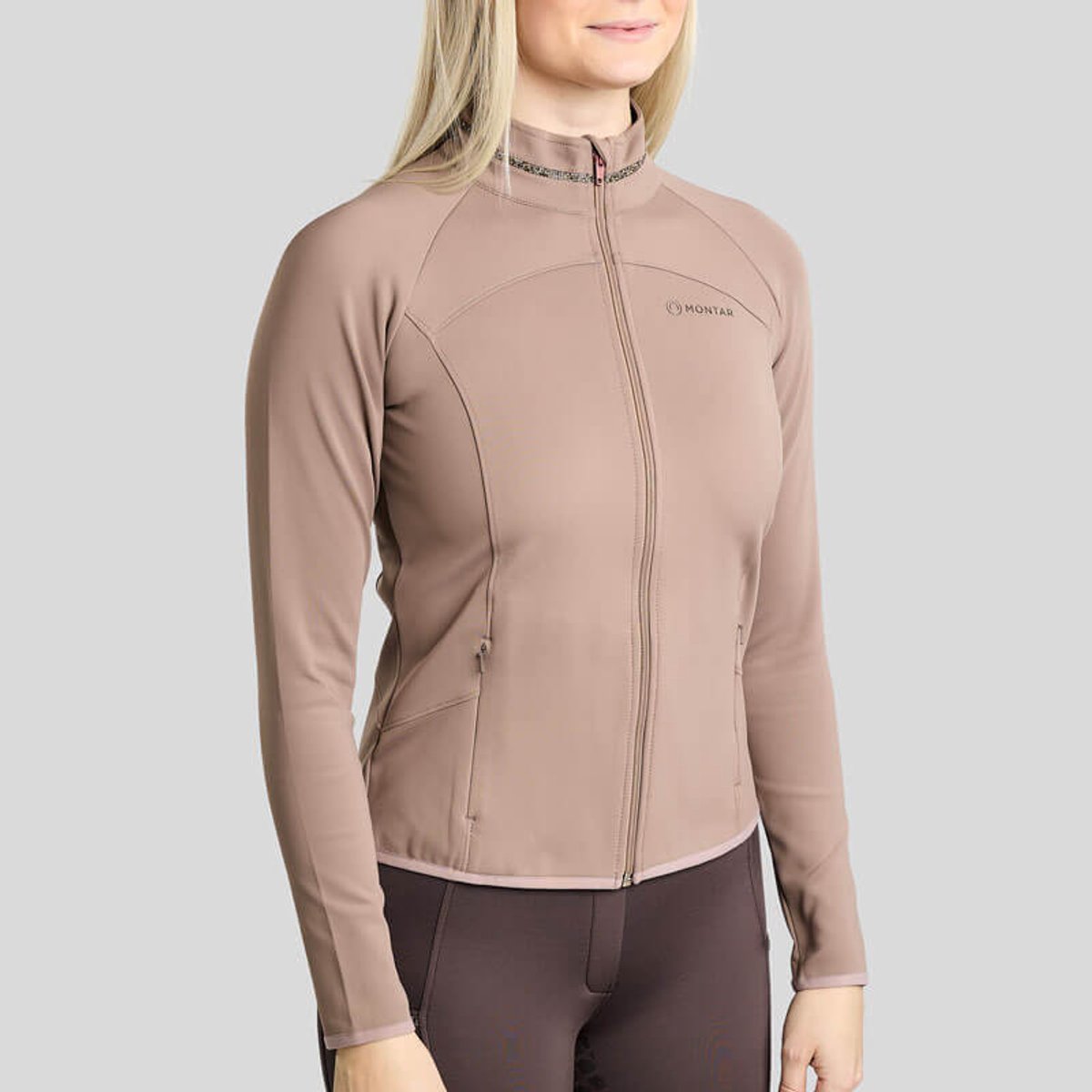 Vest Montar MoVeronica Crystal Nougat Brown - M