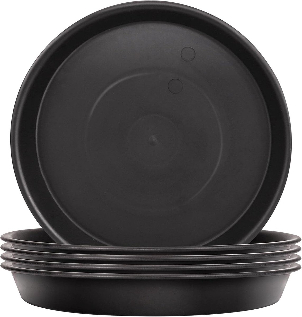Set van 5 Plantenschaal Drupbakken voor Binnen en Buiten, Bescherming voor Huisplanten en Tuinplanten, 5,5 Inch