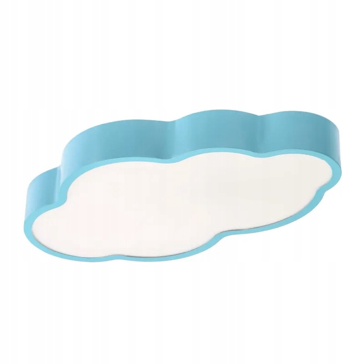 NUVOLA Blauwe Plafondlamp LED 18W 3000-6000K met Witte Kap