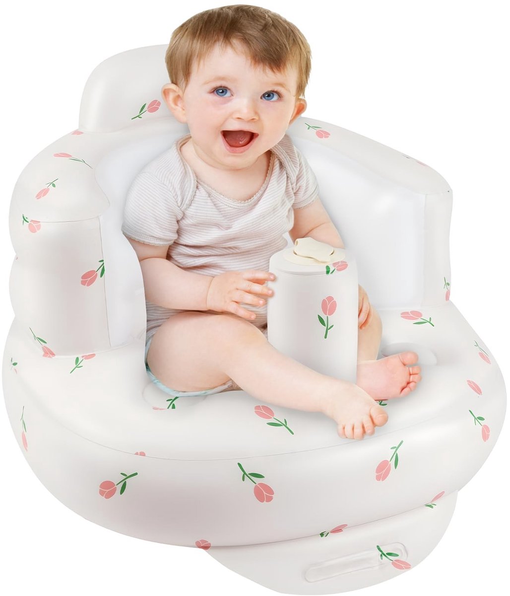SolidKeus - Opblaasbare Baby Sofa met Rugsteun en Air Pump