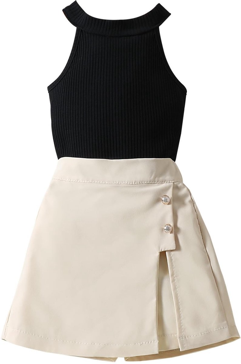 SolidKeus - Meisjes Kleding Set met Top en Mini Shorts voor 1 tot 6 Jaar