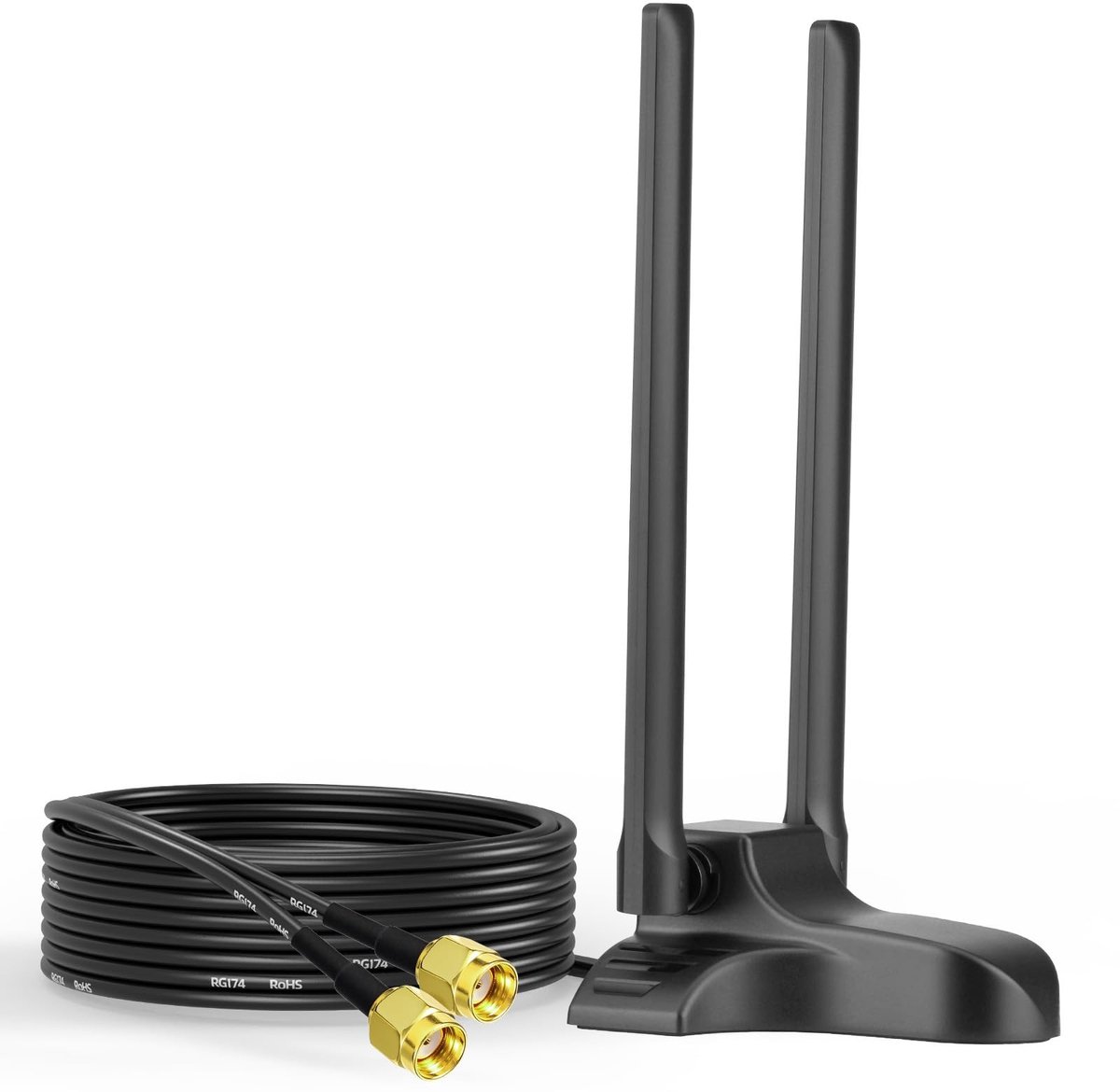 SolidKeus - Dual-Band WiFi Antenne met Magnetische Basis