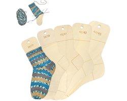 SolidKeus - Set van 5 Sock Blockers voor Breien en Haken
