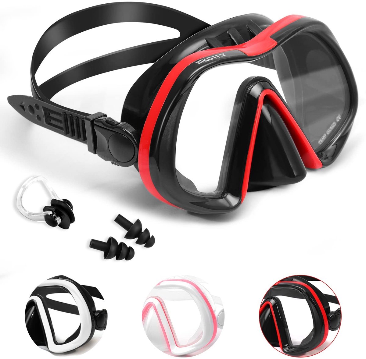 SolidKeus - Duikbril met Anti-Fog en UV-Bescherming