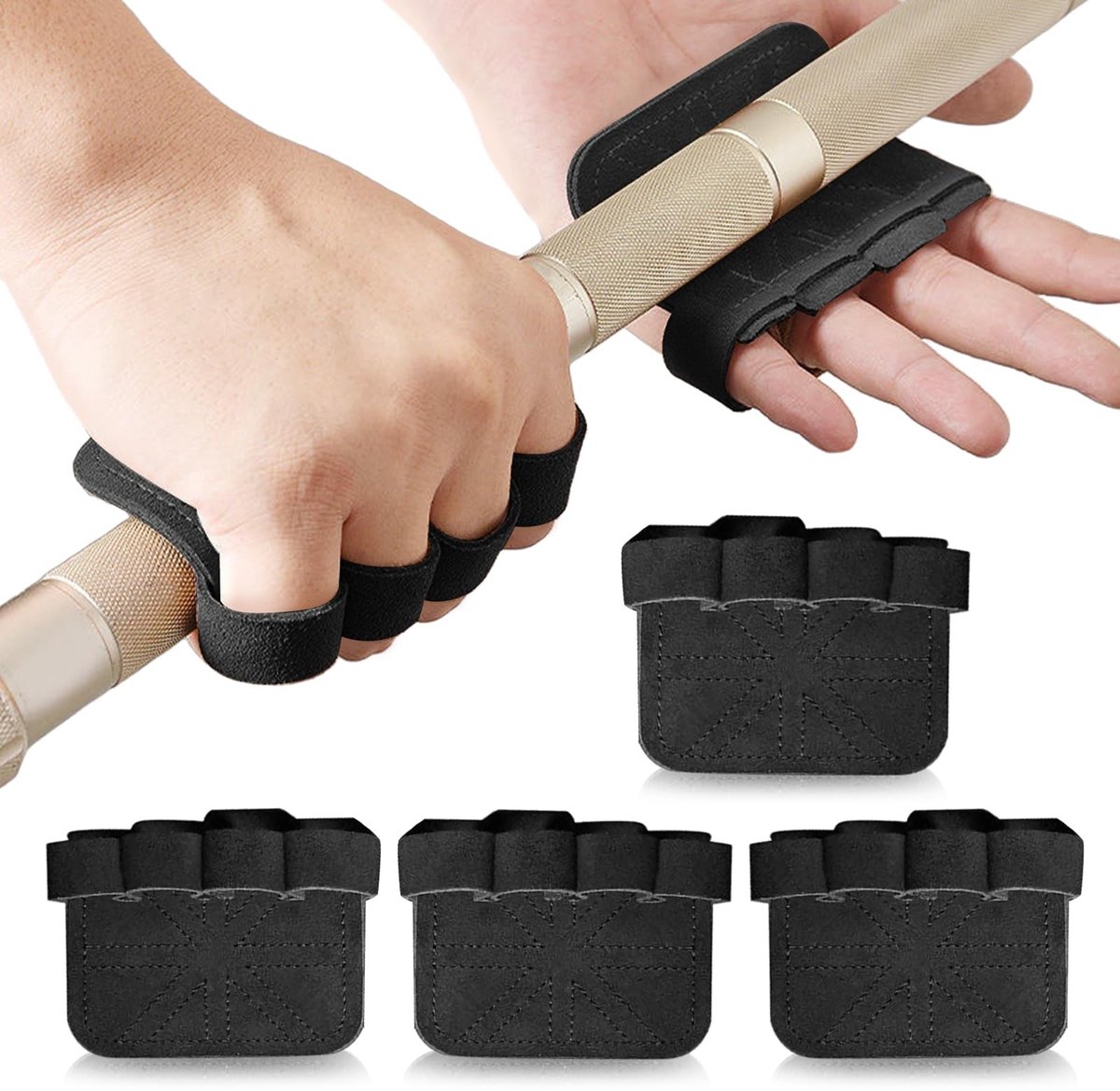 SolidKeus - Set van 2 Grip Pads voor Krachttraining