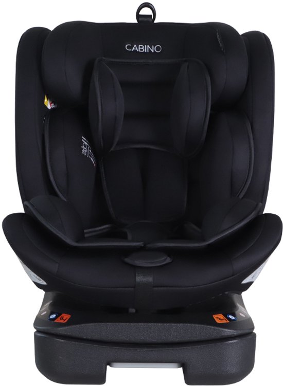 Cabino Voyager Autostoel - Groep 0/1/2/3 - 360° Draaibaar - Isofix - Vanaf Geboorte tot 12 Jaar - Zwart van Cabino — afbeelding 3