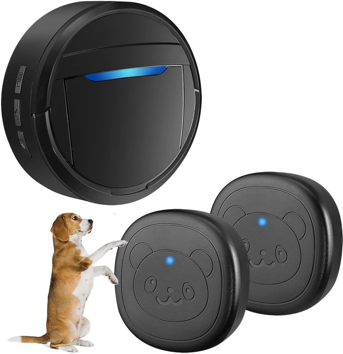 SolidKeus - Draadloze Hond Deurbel met Waterproof Knoppen