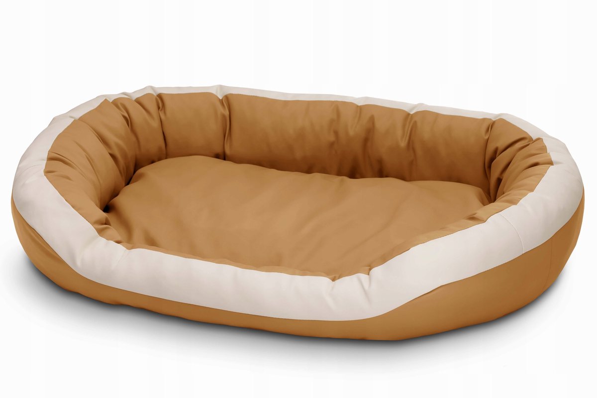 Luxe Hendenkussen 110x80cm - Beige Eco-leer - Comfortabel & Duurzaam