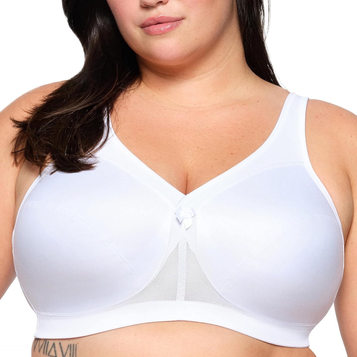 Dames 1005 Full Coverage Bra, wit, 105I