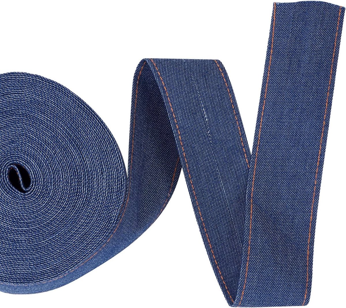 Linten Denim Lint Stof 1.57 Inch Brede Denim Strips voor Ambachten Hoofdband Kleding Jeans Bogen en Naaien Decoraties