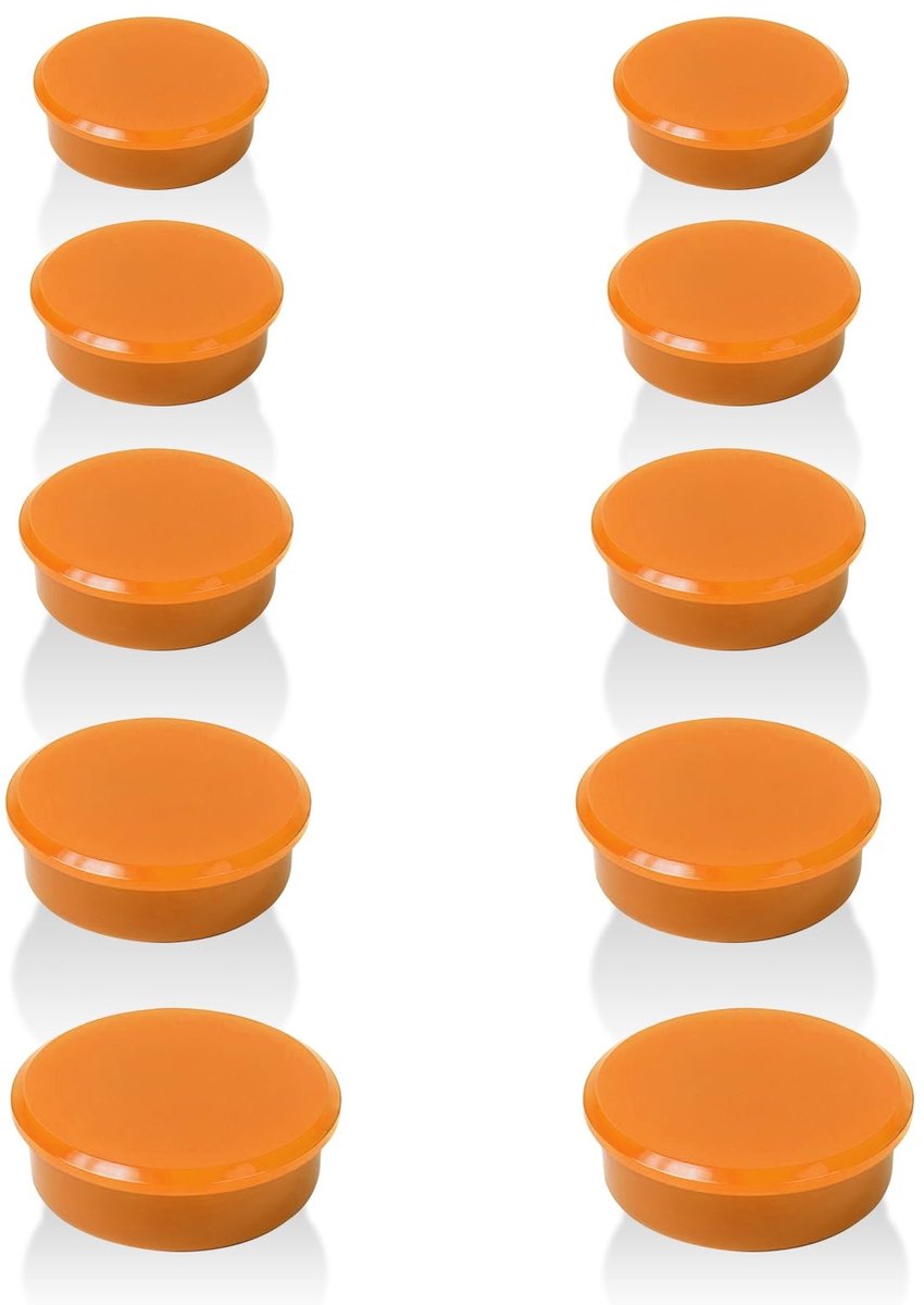 SolidKeus - Set van 10 Kleine Kleurige Magneten voor Koelkast