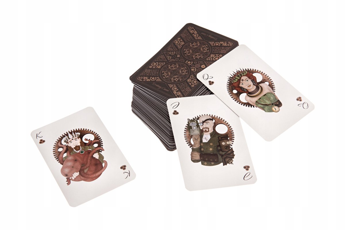 Steampunk Speelkaarten: Unieke Artistieke Set, Perfect Cadeau