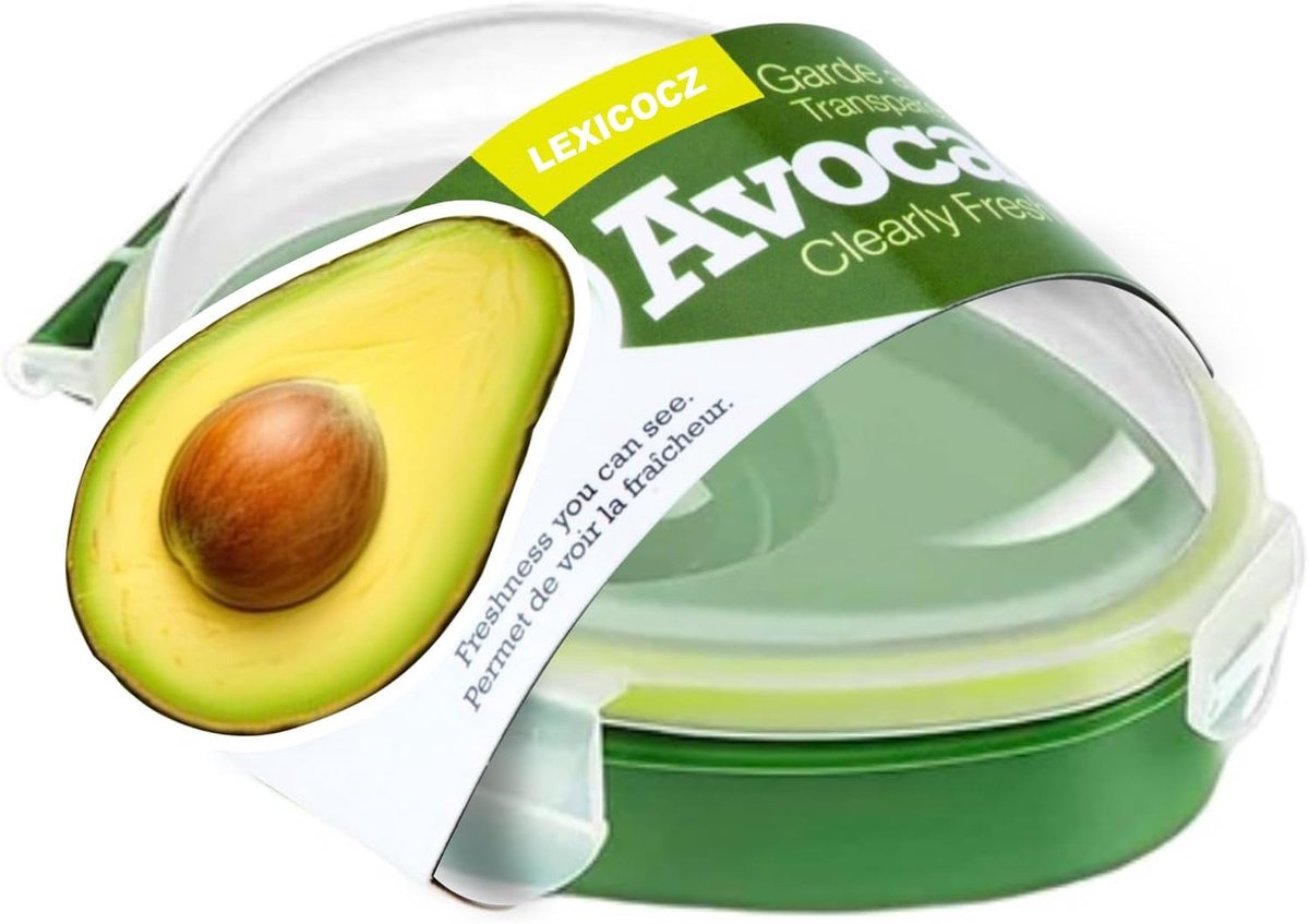 SolidKeus - Avocado Bewaarcontainer