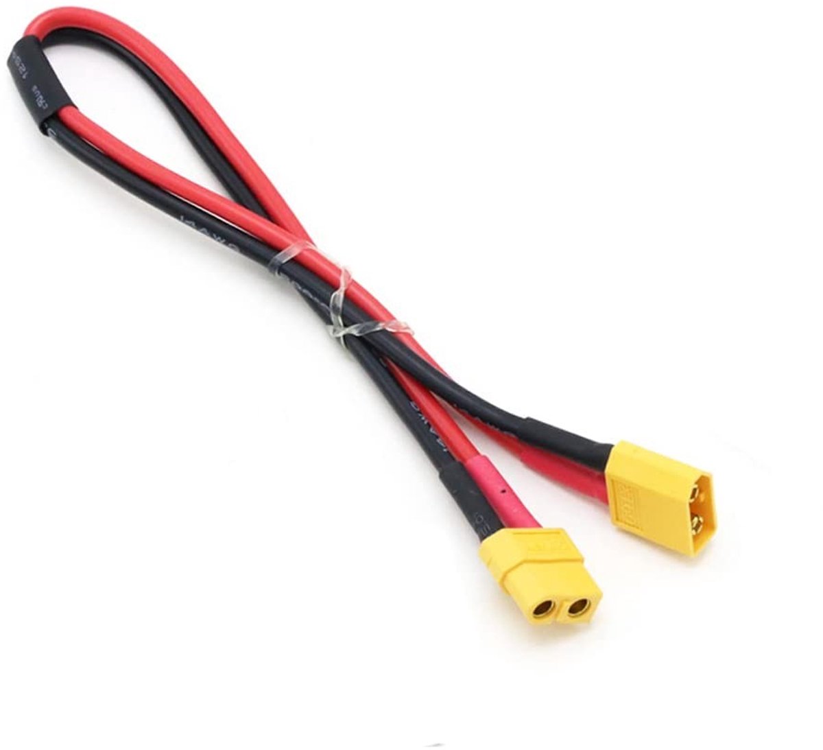 SolidKeus - XT60 Verlengkabel Male naar Female met 50CM Siliciumdraad
