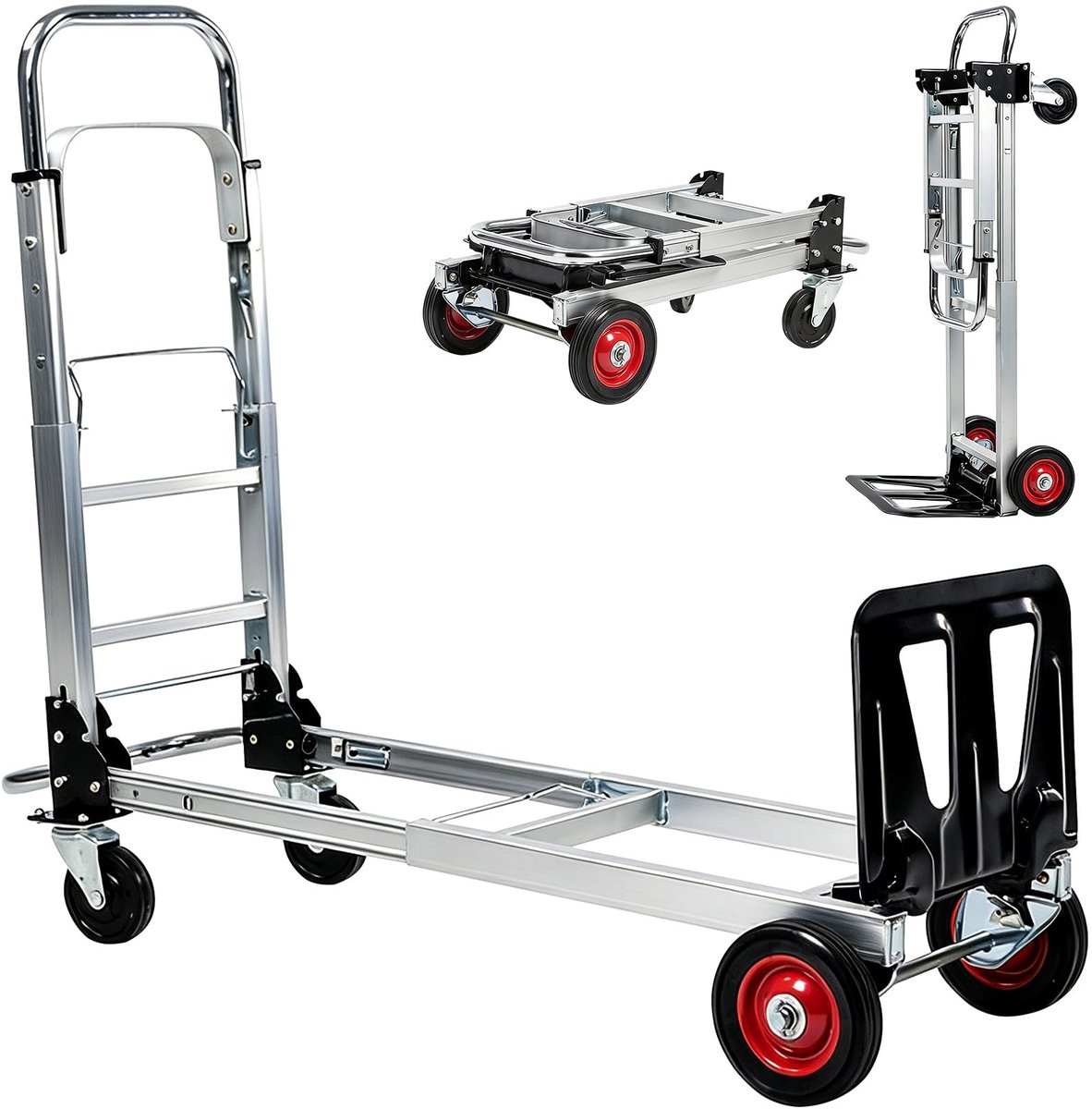 SolidKeus - Multifunctionele Vouwhandtruck tot 200 kg