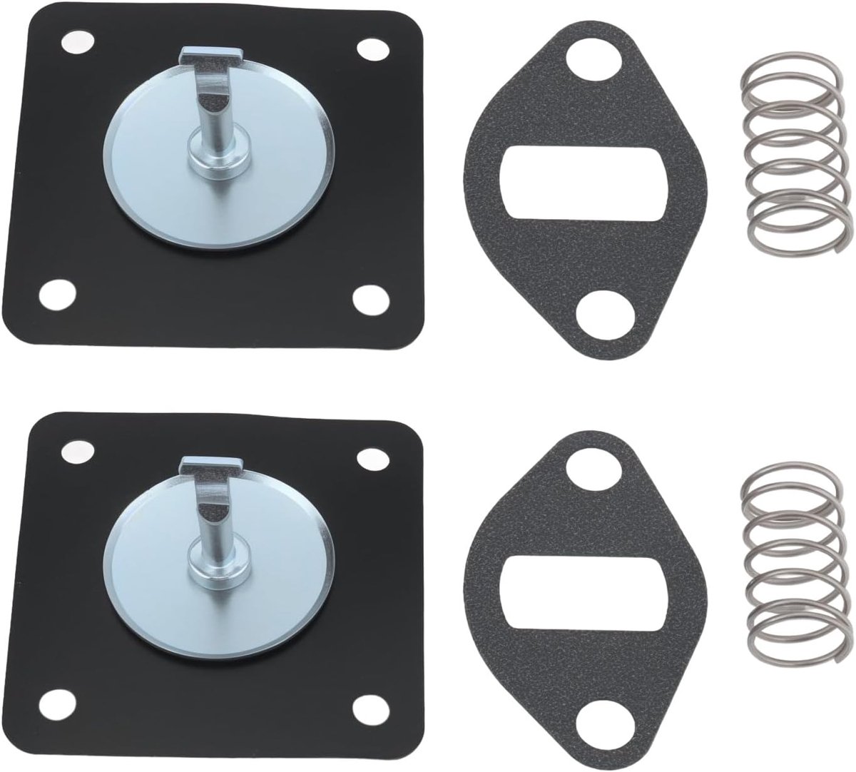 Idea 2 stuks 230675 brandstofpomp herbouwset met veer compatibel met Kohler compatibel met Onan-motoren voor K301, K321, K341, K181, K161