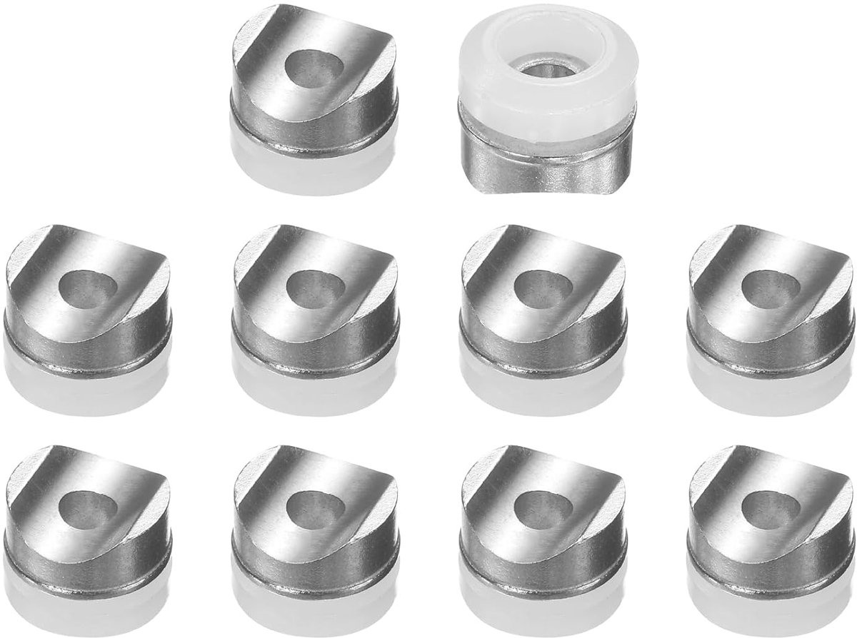 10 stuks afdichtingen voor bits, reserveafdichtingen voor luchtloze sproeier, afdichtingen voor eindstuk, wolfraamstaal (verbeterde versie)