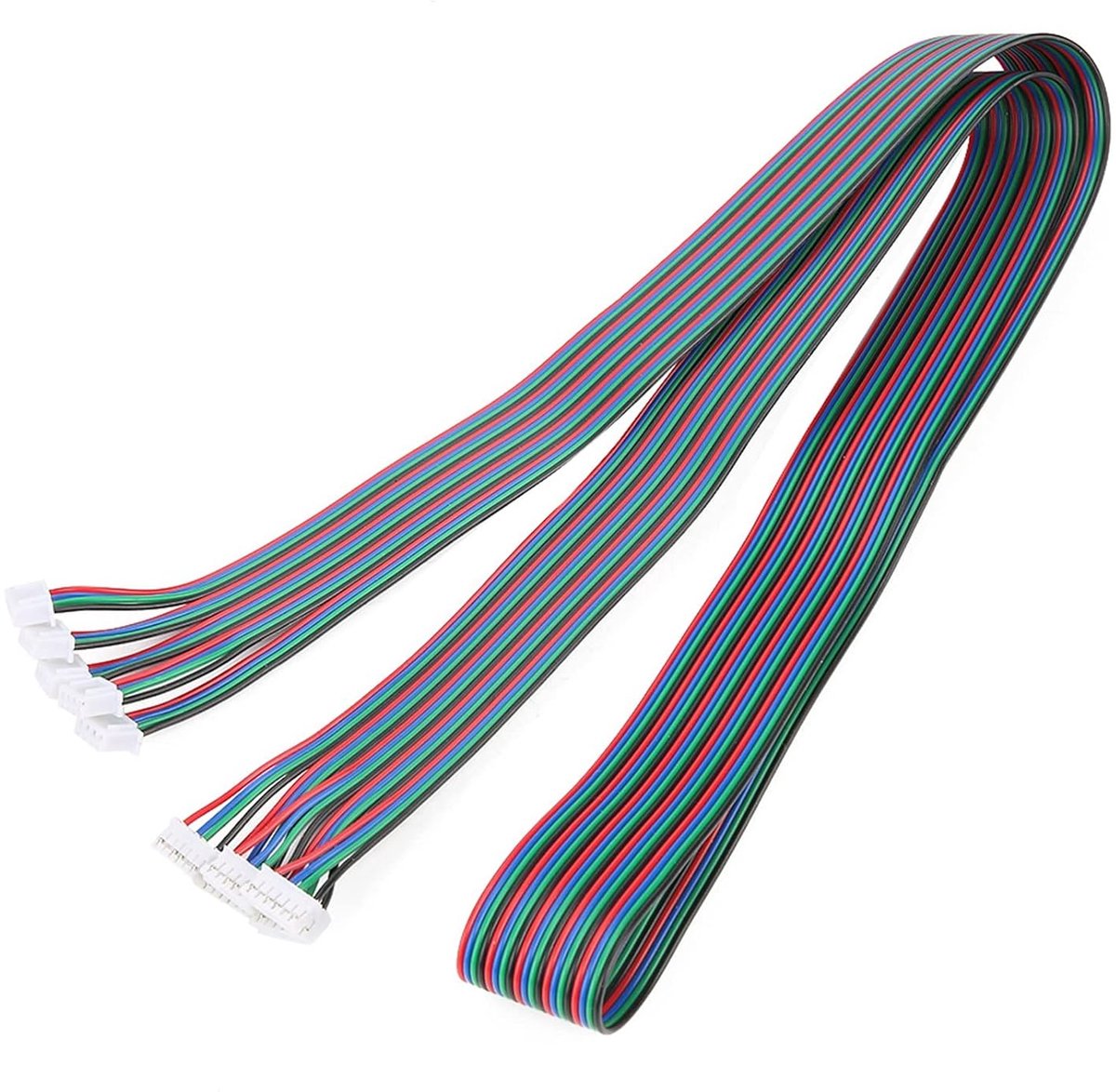 5 stuks connectorkabel PH2.0-XH2.54 vrouwelijk-vrouwelijk PVC voor stappenmotor 39/42 Nema16 Nema17