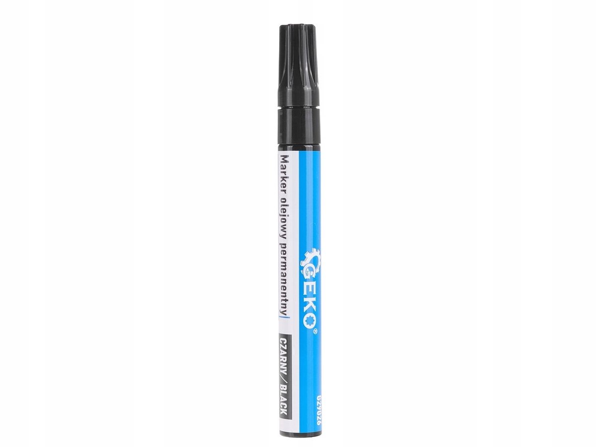 Permanente Olie Marker Zwart - Waterdicht voor Banden, Metaal, Hout