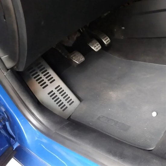 Auto Pedaalkappen - Rempedalen Rvs - Veiliger Rijden - Antislip Oppervlak - One Size - AT With Rest C — afbeelding 2