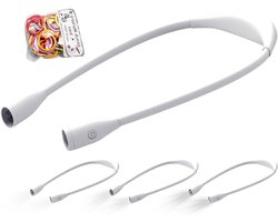 Brei neklicht – Leeslamp nek – Haken en breien – 360 graden flexibel – 181 g – B