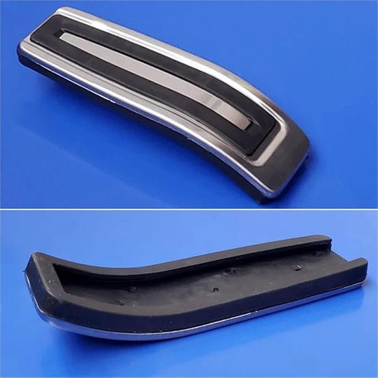 Pedaalkappen Auto - Remgas Pedaal - Verbeteren Rijcomfort - Antislip Oppervlak - One Size - Zilver — afbeelding 5