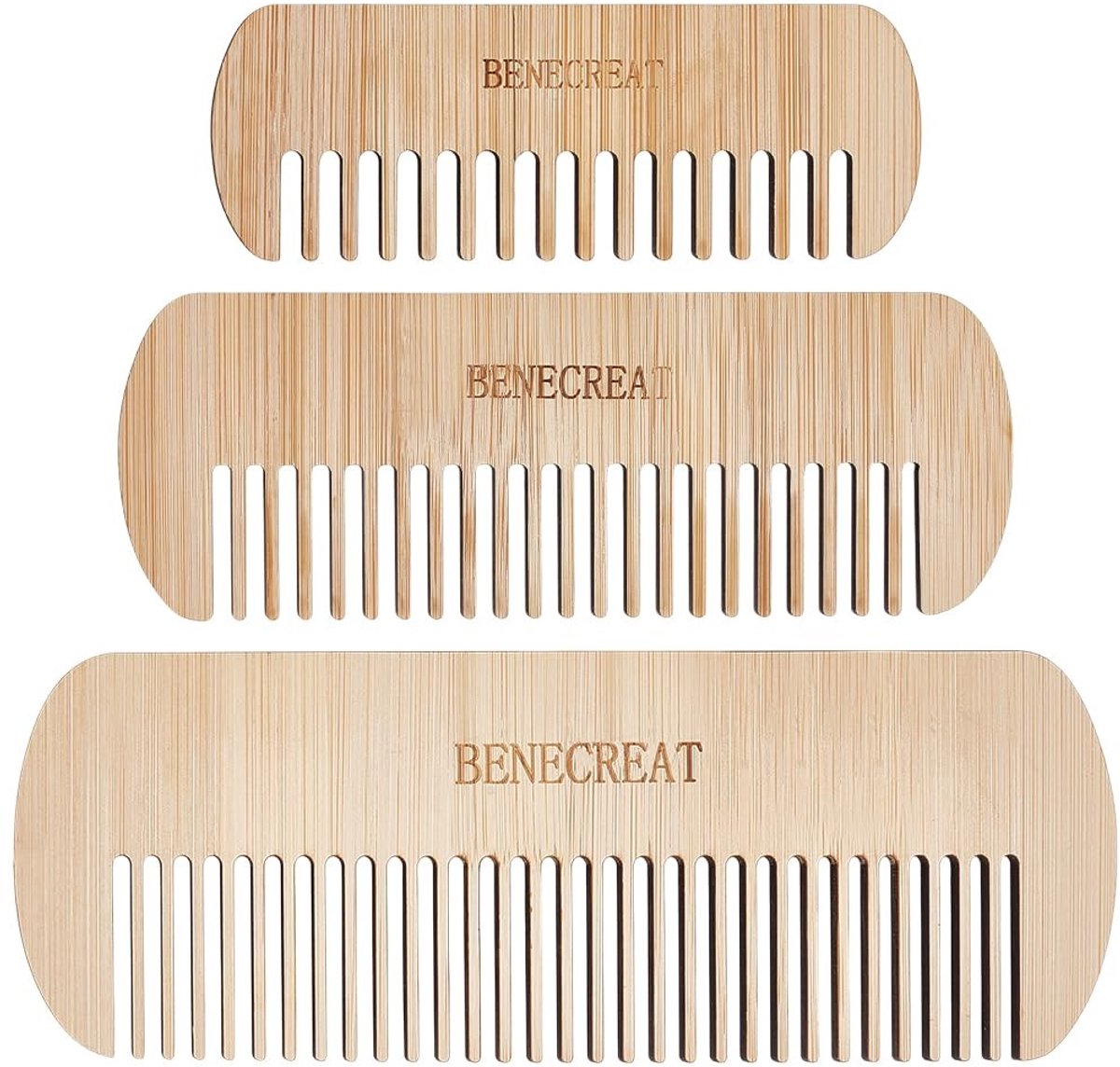 Dailygoods - 3 Stuks Houten Weven Kam voor Wandtapijt en Breien - Brei Accessoires