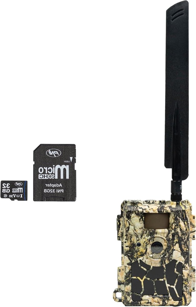 Observatiecamera - Wildcamera - Natuurlijk Gedrag Vastleggen - 4G Internet GPS - 24 MP - Camouflage