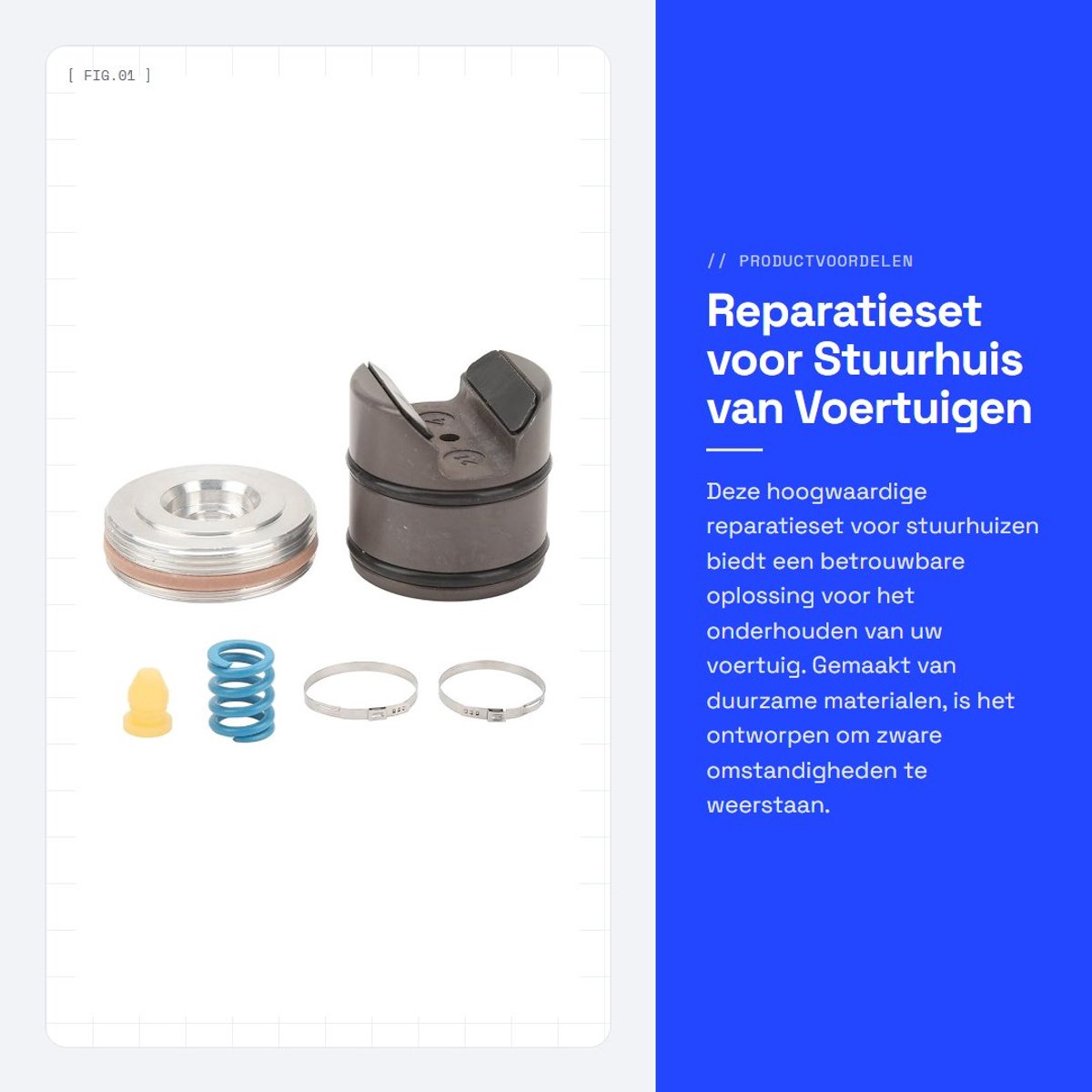 Dailygoods- Reparatieset Stuurhuis Superieur Materiaal - Modelcompatibiliteit F20/F21/F30/F32/F31/F36/F48/F25 - Betrouwbare Oplossing - Stabiele Prestaties - Hoogwaardige Constructie