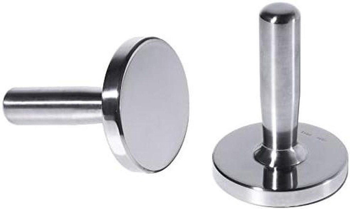 IJshamer Roestvrij Staal - Ijsbreker Bar - IJsblokjes Scheiden - Massief 18/0 Staal - Ø 85 cm - Zilverkleurig