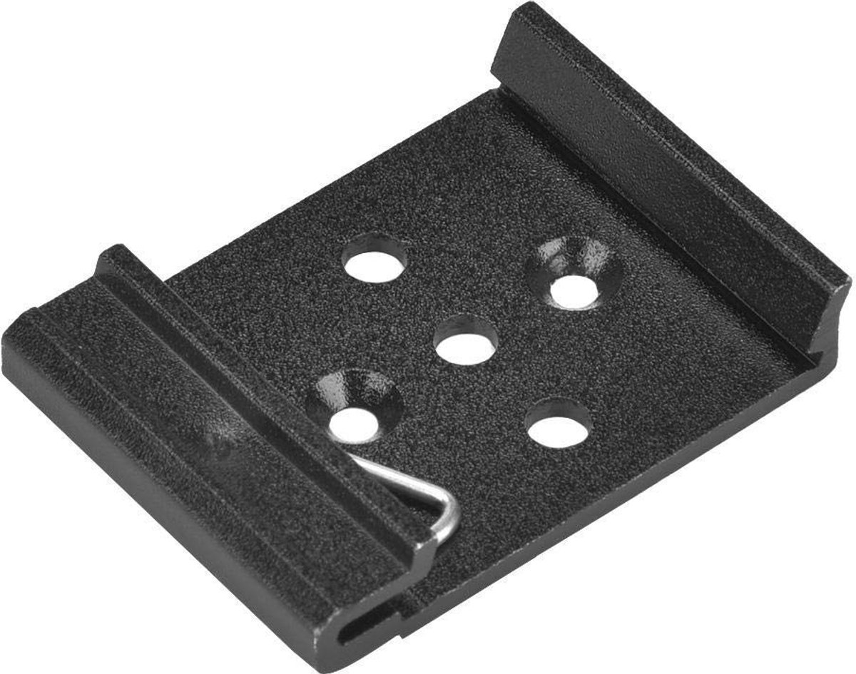 Dailygoods - Aluminium DIN Rail Klem - 35mm Stevige Bevestiging - Duurzaam en Betrouwbaar - Bevestigingsmateriaal - Voor Elektrische Installaties - Ge...