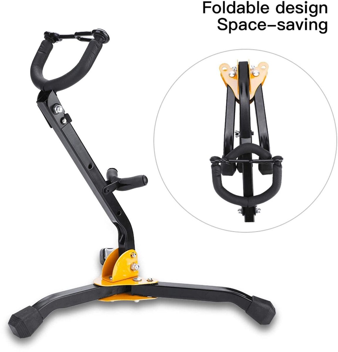 Dailygoods- Saxofoonstandaard Antislip Design - Verstelbare Standaard - Metaal - Altsaxofoon - Professionele Service - Comfortabel Gebruik - Saxofoonstand