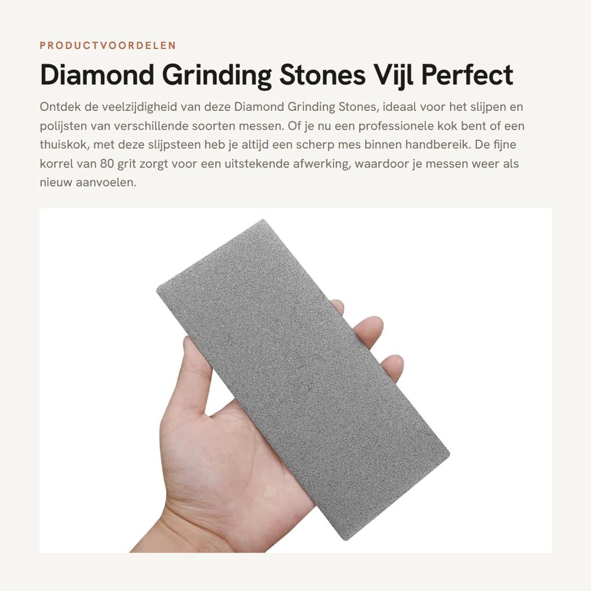 Dailygoods- Slijpsteen Dunne Diamant - Slijpsteen voor Messen - Wetsteen 80-3000 Grit - Slijpstaaf - Slijpsteen Gereedschap - Duurzaam Materiaal - Slijpblok
