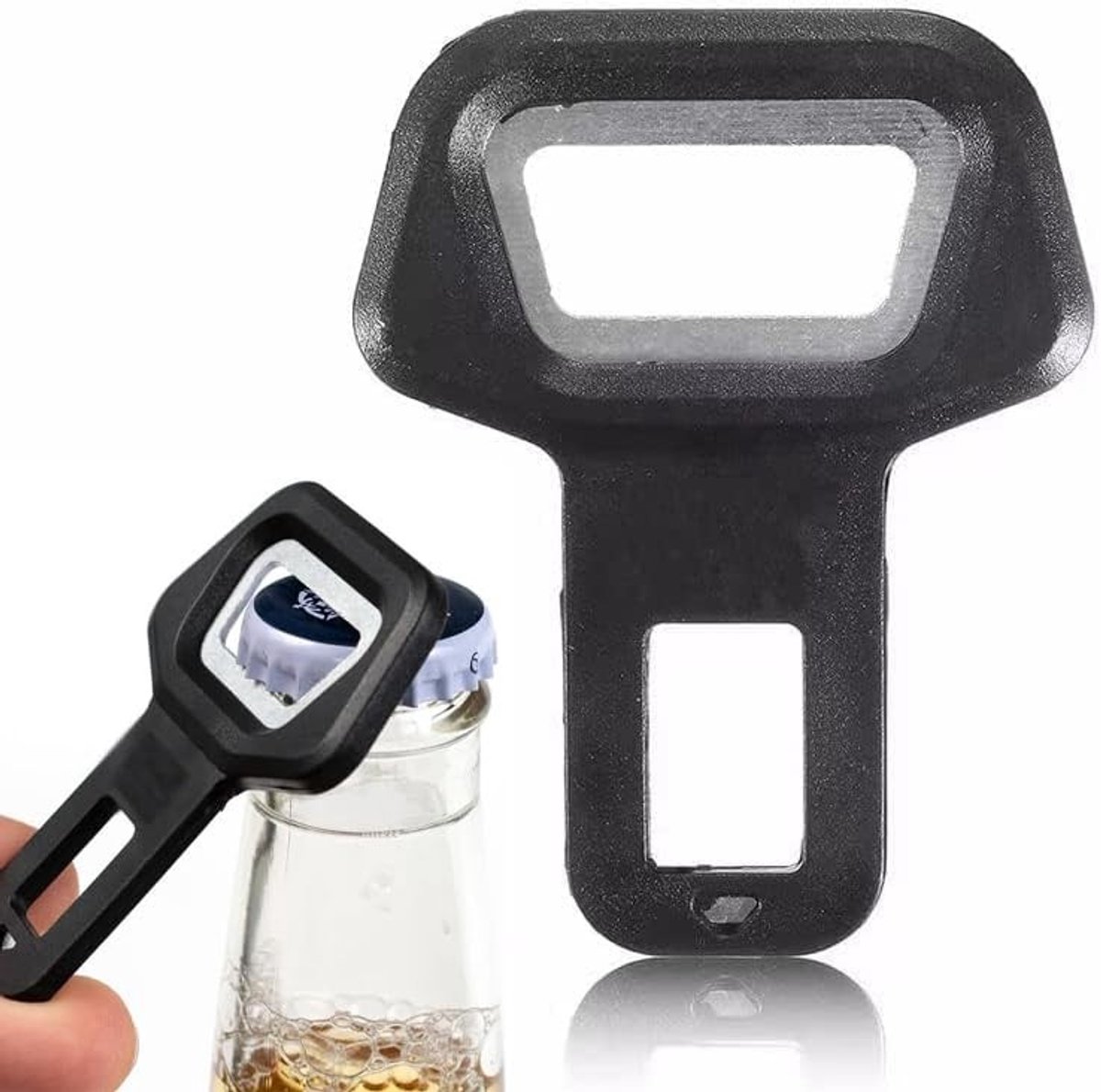 Dailygoods- Bierflesopener Hoogwaardige Legering - Flesopener - Draagbaar Ontwerp - Multifunctioneel - Roestvrij Staal - Eenvoudig te Gebruiken