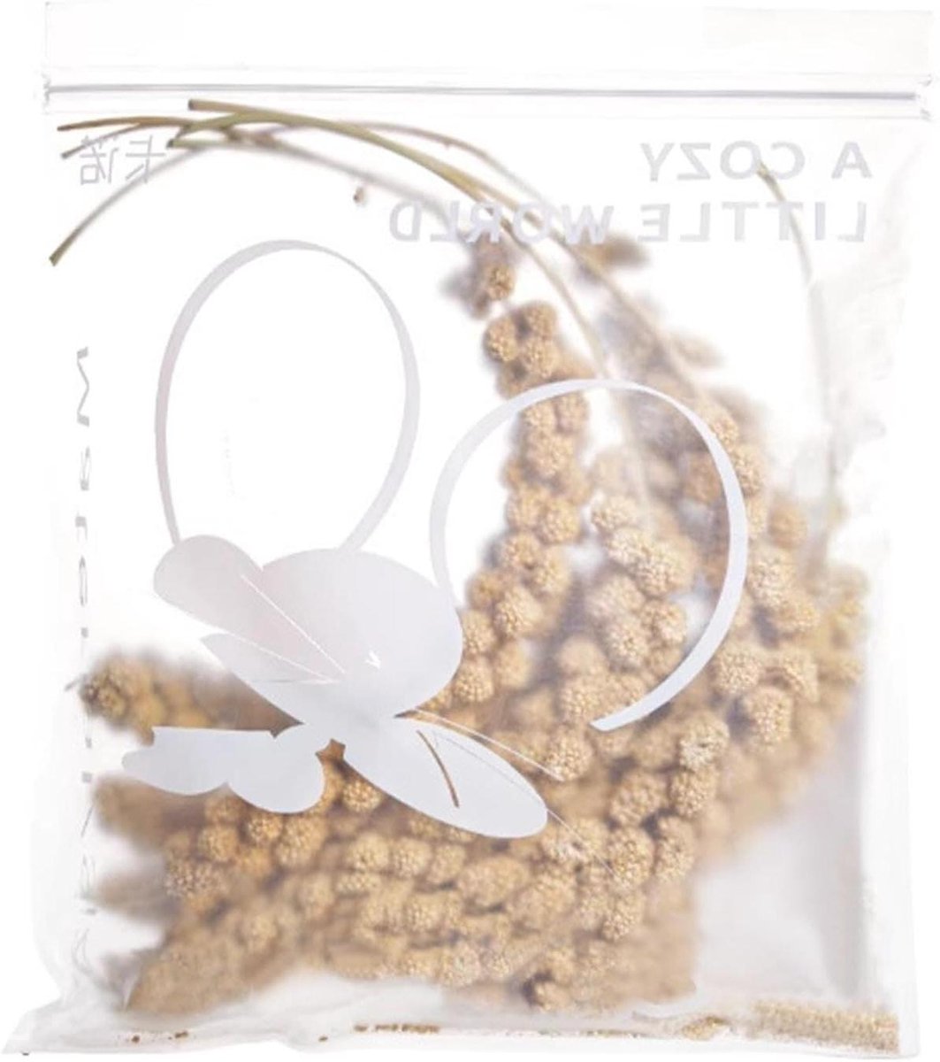Hamsterbeddengoed - Knaagdier strooisel - Kleine dieren verzorgen - Natuurlijk materiaal - 25x20x5cm - Veelkleurig