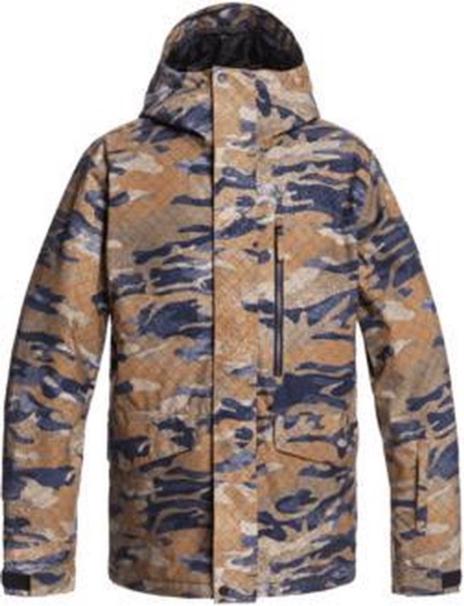 Quiksilver Mission Printed Wintersportjas Heren Olijf