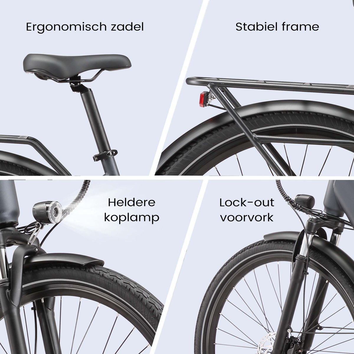 Maxtron Lira 28: Stadsfiets 48V 15Ah, 140 km bereik thumbnail 2