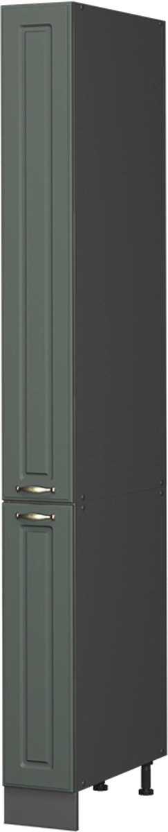 Vicco Apotheekkast Fame-Line, Groen-Goud Landhuis/Antraciet, 20 cm