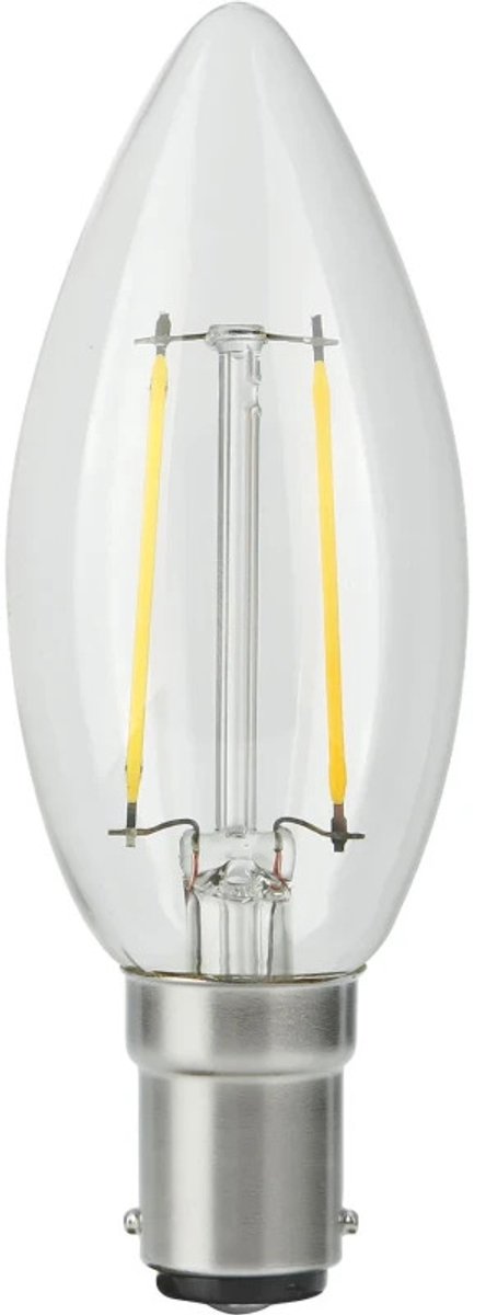 SPL BA15d LED Kaarslamp | 2.5W 2500K 220V/240V 925 | 360° Dimbaar